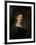 Young Woman in Fantasy Costume, 1633-Rembrandt van Rijn-Framed Giclee Print