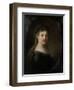 Young Woman in Fantasy Costume, 1633-Rembrandt van Rijn-Framed Premium Giclee Print