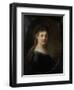 Young Woman in Fantasy Costume, 1633-Rembrandt van Rijn-Framed Premium Giclee Print