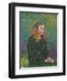 Young Woman in Green Dress, 1893-Theo van Rysselberghe-Framed Giclee Print