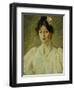 Young Woman in Pink, 1905-William Merritt Chase-Framed Giclee Print