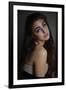 Young Woman in Silk-Vania Stoyanova-Framed Photographic Print