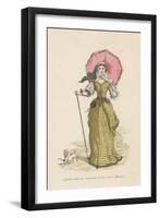 Young Woman in Summer Dress, 17th Century-null-Framed Giclee Print