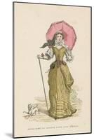 Young Woman in Summer Dress, 17th Century-null-Mounted Giclee Print