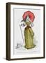 Young Woman in Summer Fashion, 17th Century (1882-188)-null-Framed Premium Giclee Print