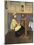 Young Woman in Synagogue-Isidor Kaufmann-Mounted Art Print
