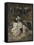 Young Woman in the Costume of the Sixteenth Century-James Tissot-Framed Stretched Canvas