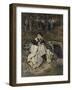 Young Woman in the Costume of the Sixteenth Century-James Tissot-Framed Giclee Print