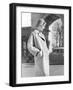 Young Woman In Winter Coat And Hat, 1956-The Chelsea Collection-Framed Giclee Print