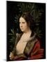 Young Woman (Laura)-Giorgione-Mounted Giclee Print