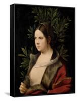 Young Woman (Laura)-Giorgione-Framed Stretched Canvas