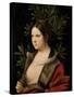 Young Woman (Laura)-Giorgione-Stretched Canvas