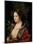 Young Woman (Laura)-Giorgione-Mounted Giclee Print