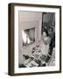 Young Woman Looking at Magazines-Philip Gendreau-Framed Photographic Print