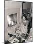 Young Woman Looking at Magazines-Philip Gendreau-Mounted Photographic Print