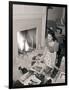 Young Woman Looking at Magazines-Philip Gendreau-Framed Photographic Print