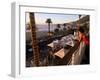 Young Woman Looking Over Camps Bay, Cape Town, South Africa, Africa-Yadid Levy-Framed Photographic Print