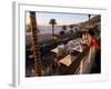 Young Woman Looking Over Camps Bay, Cape Town, South Africa, Africa-Yadid Levy-Framed Photographic Print