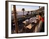 Young Woman Looking Over Camps Bay, Cape Town, South Africa, Africa-Yadid Levy-Framed Photographic Print