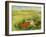 Young Woman, Lying in a Green Meadow-Pierre-Auguste Renoir-Framed Giclee Print