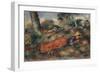 Young Woman Lying in the Grass, 1890-95-Pierre-Auguste Renoir-Framed Giclee Print