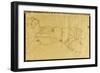 Young Woman Lying on Her Back, 1915-Egon Schiele-Framed Giclee Print