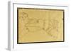 Young Woman Lying on Her Back, 1915-Egon Schiele-Framed Giclee Print