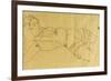 Young Woman Lying on Her Back, 1915-Egon Schiele-Framed Giclee Print