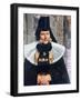 Young Woman of Lindhorst in Local Costume for a Fete, Germany, 1942-null-Framed Giclee Print