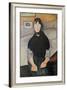 Young Woman of the People-Amedeo Modigliani-Framed Giclee Print