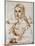 Young Woman on a Balcony (Florentine Noblewoman), by Raphael-null-Mounted Photographic Print