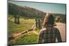 Young Woman on A Ranch-lolostock-Mounted Photographic Print