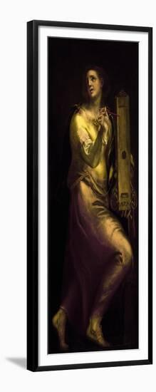 Young Woman, Organ Door from Parma Cathedral-null-Framed Giclee Print