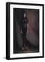 Young Woman Posing in Studio-Luis Beltran-Framed Photographic Print