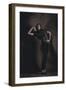 Young Woman Posing in Studio-Luis Beltran-Framed Photographic Print