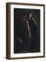 Young Woman Posing in Studio-Luis Beltran-Framed Photographic Print