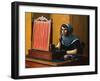 Young Woman Putting on Lipstick; Jeune Femme Se Mettant Du Rouge a Levres, 1925-Félix Vallotton-Framed Giclee Print