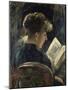 Young Woman Reading, 1888-Lovis Corinth-Mounted Giclee Print