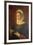 Young Woman Reading a Book of Hours-Ambrosius Benson-Framed Giclee Print