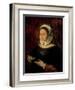 Young Woman Reading a Book of Hours-Ambrosius Benson-Framed Giclee Print