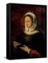 Young Woman Reading a Book of Hours-Ambrosius Benson-Framed Stretched Canvas