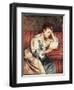 Young Woman Reading-Mary Cassatt-Framed Giclee Print