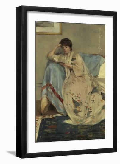 Young Woman Reading-Harper Pennington-Framed Giclee Print