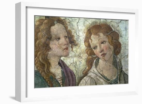 Young Woman Receives Gifts from Venus-Sandro Botticelli-Framed Giclee Print