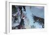 Young Woman's Reflection of Hand-Carolina Hernandez-Framed Photographic Print