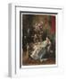 Young Woman Sitting on a Sofa, 1887 (Oil on Panel)-Mihaly Munkacsy-Framed Giclee Print