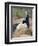 Young Woman Sitting upon Rocks-Harry Watson-Framed Giclee Print