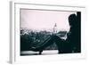 Young Woman Sitting-Rory Garforth-Framed Photographic Print