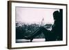 Young Woman Sitting-Rory Garforth-Framed Photographic Print