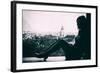 Young Woman Sitting-Rory Garforth-Framed Photographic Print